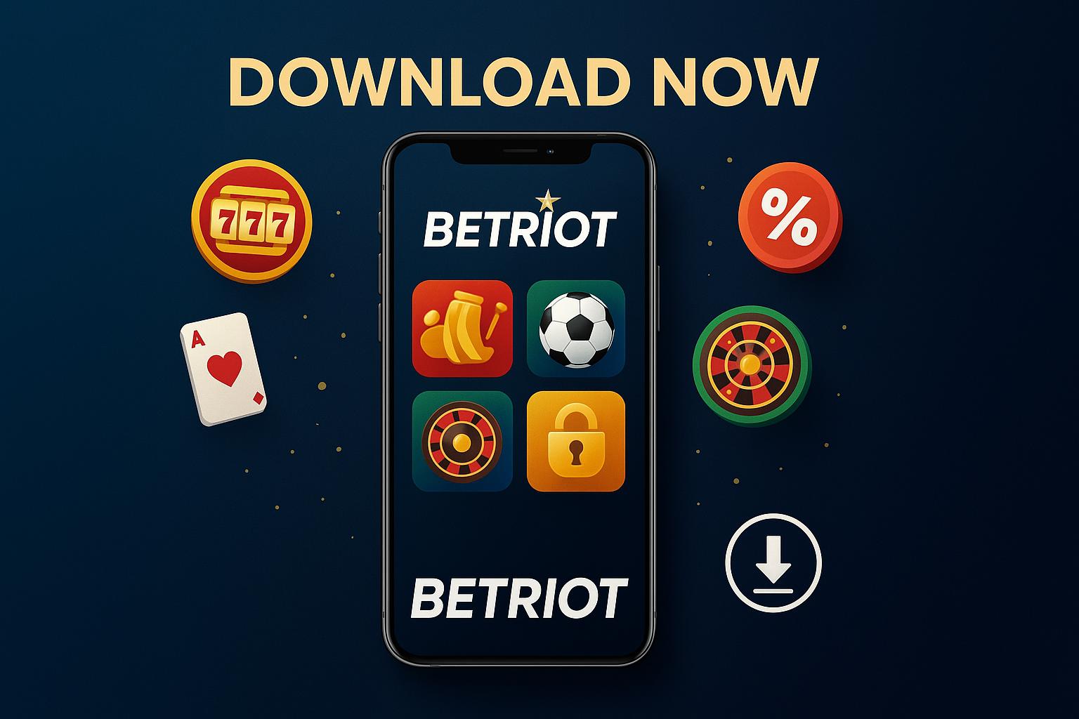 Baixar o BETRIOT Cassino App