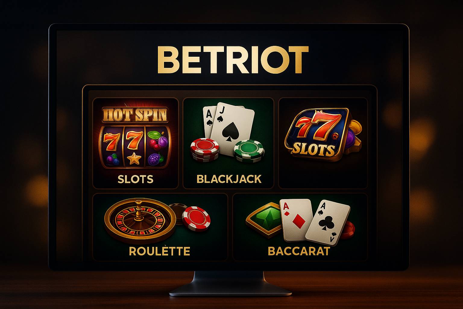 Jogos de cassino online BETRIOT