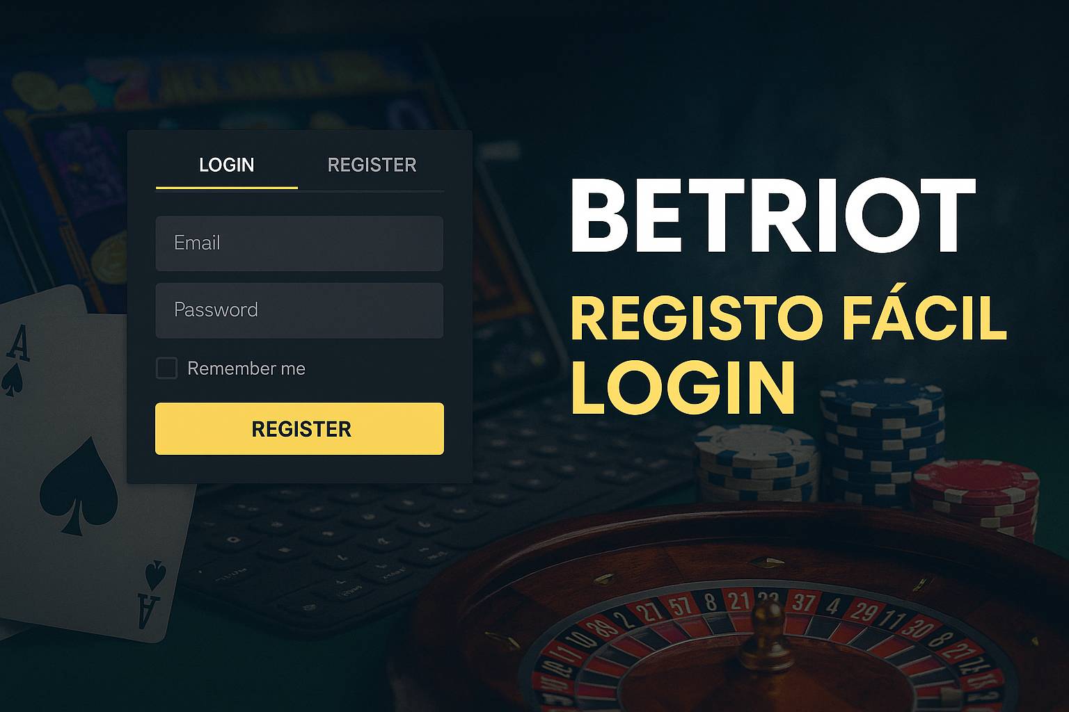 Não Perca tempo, o rRgistro na site BETRIOT