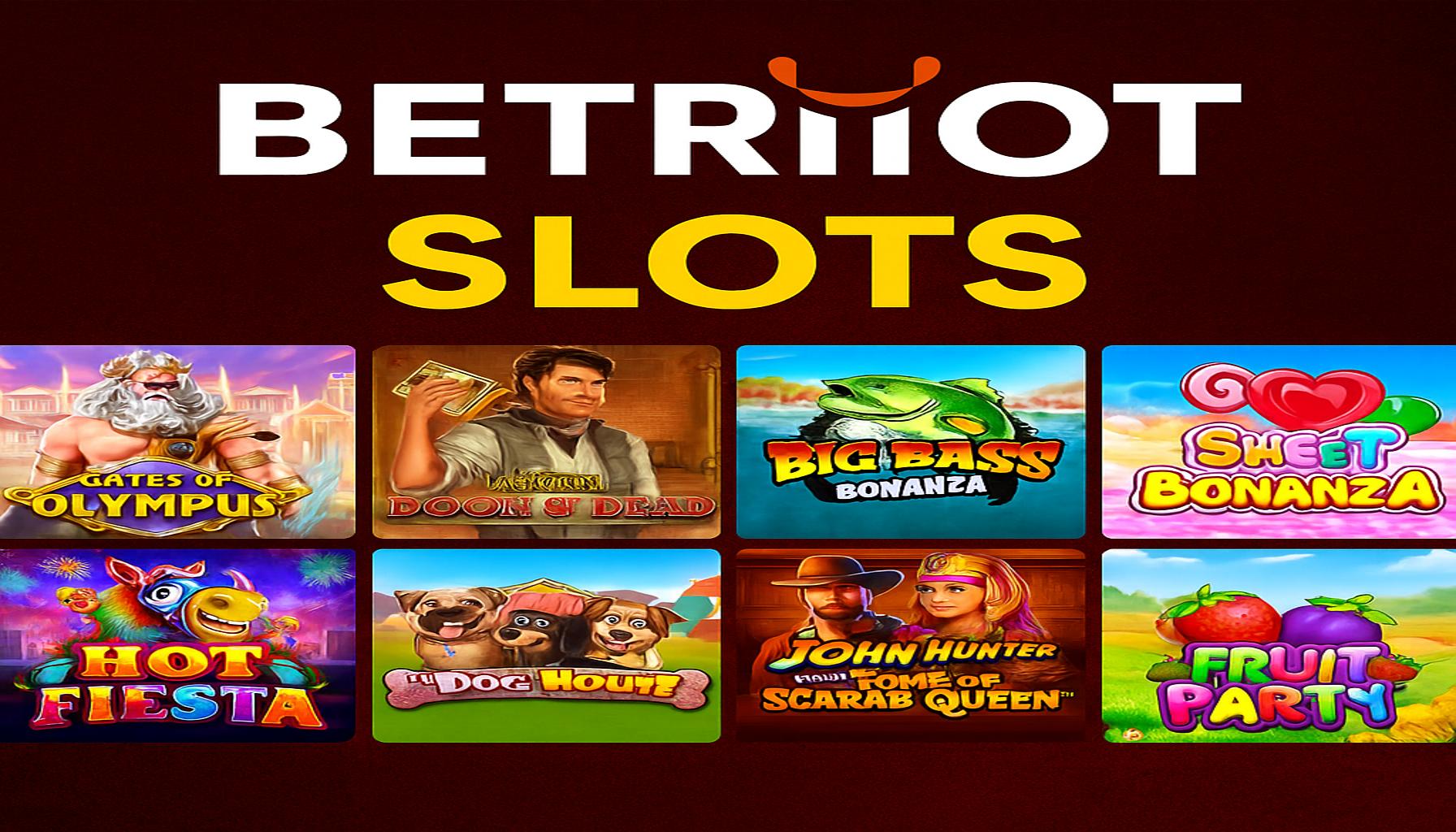 Explore o mundo das slot machines no BETRIOT Casino