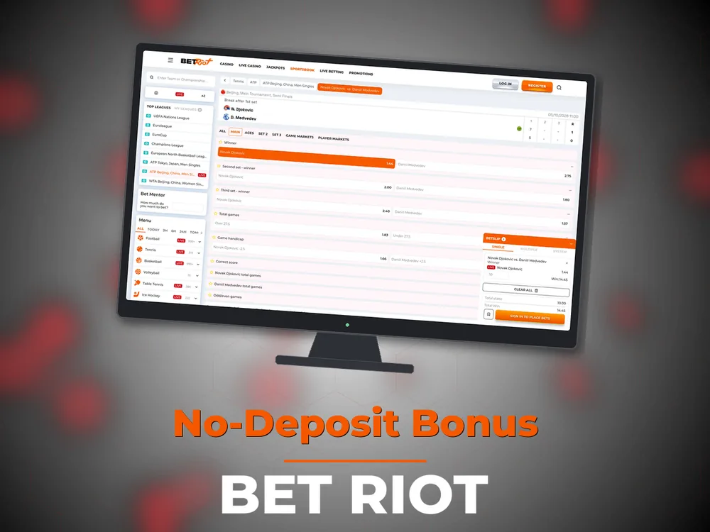 Bet Riot - No-Deposit Bonus