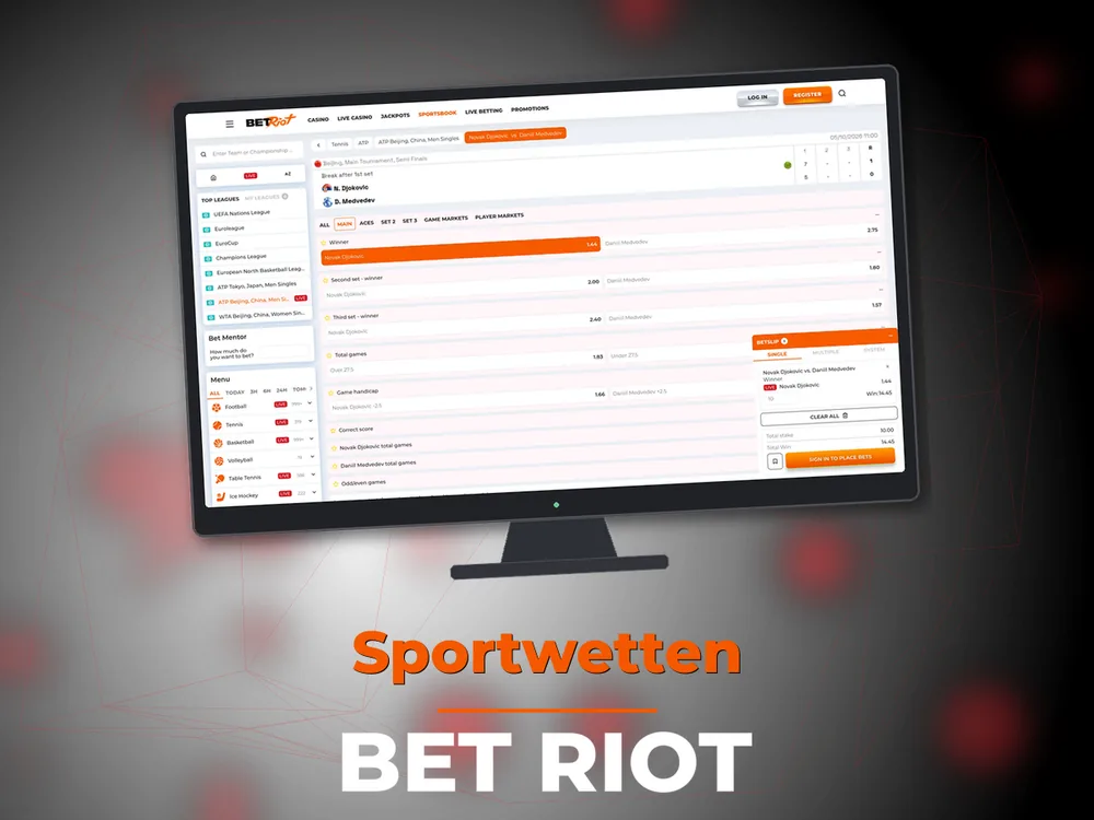 Bet Riot - Sportwetten