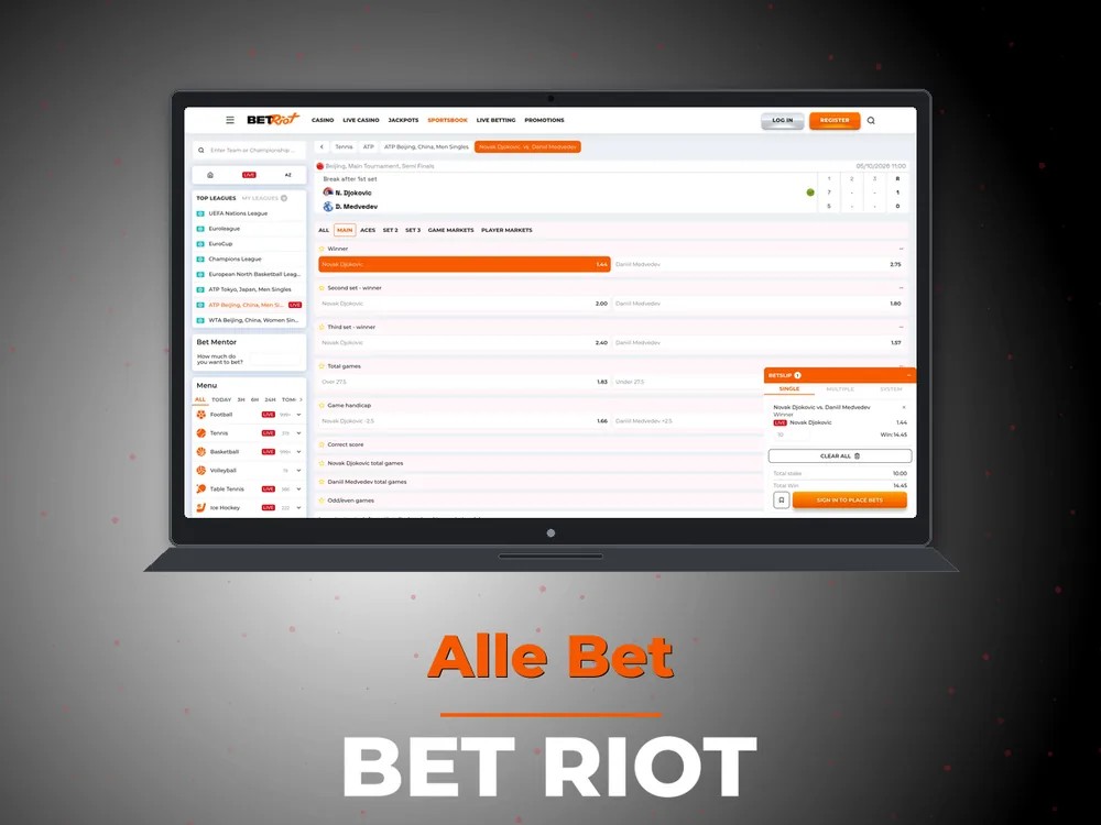 Bet Riot - Alle Bet