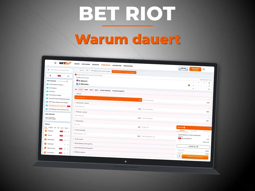 Bet Riot - Sicherheit