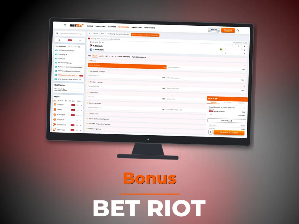 Bet Riot - Bonus