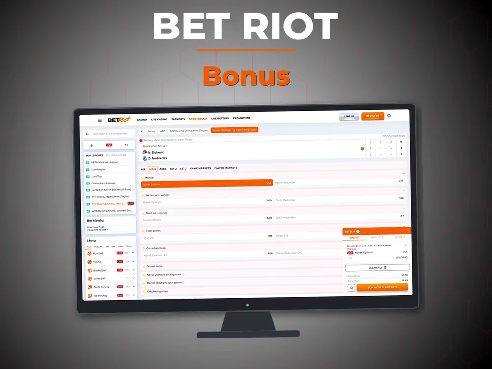Bet Riot - Bonus