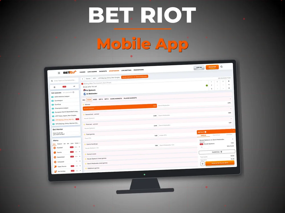 Bet Riot - Mobile App