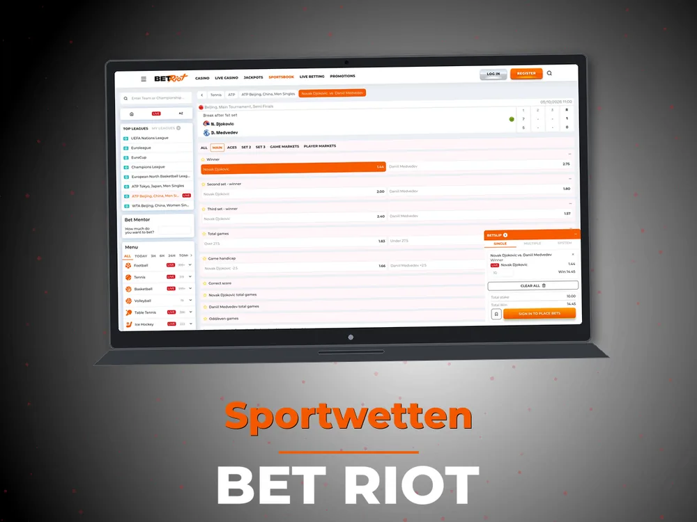 Bet Riot - Sportwetten