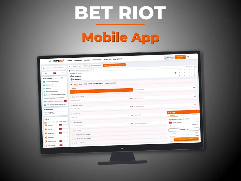 Bet Riot - Mobile App