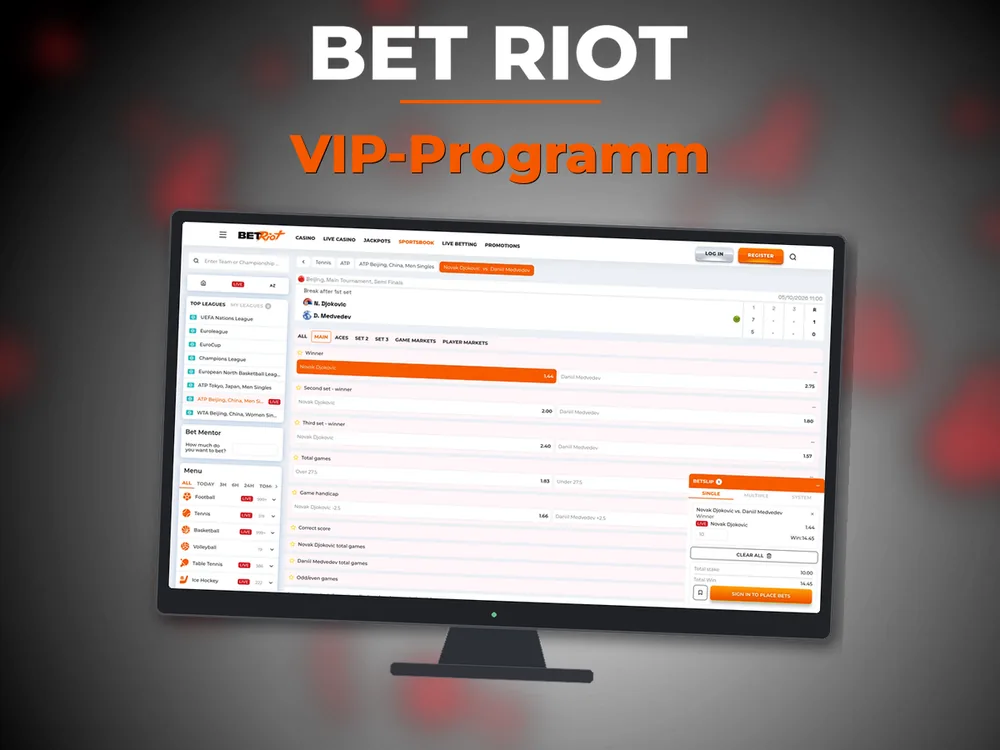 Bet Riot - VIP-Programm